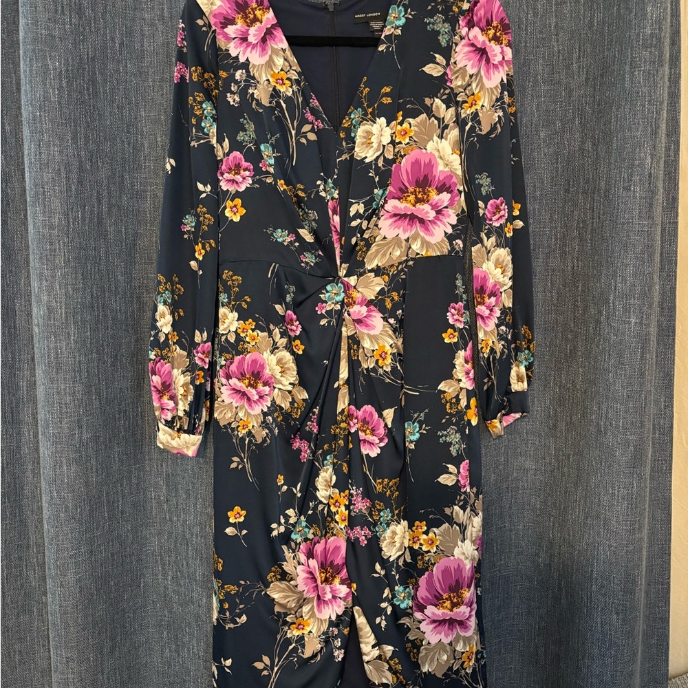 Maggy London Navy Dress